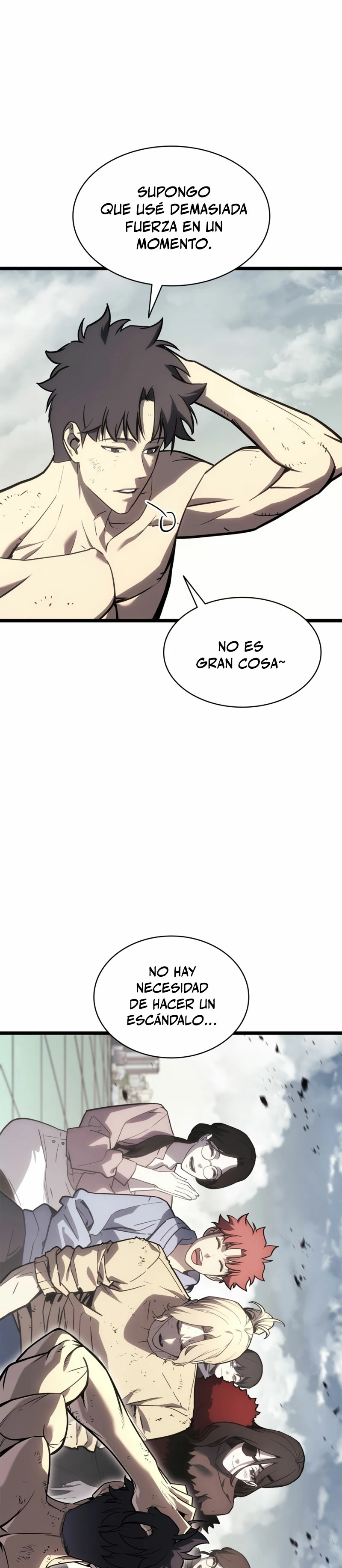 El regreso del héroe de clase: Desastre Capitulo 95 página 35