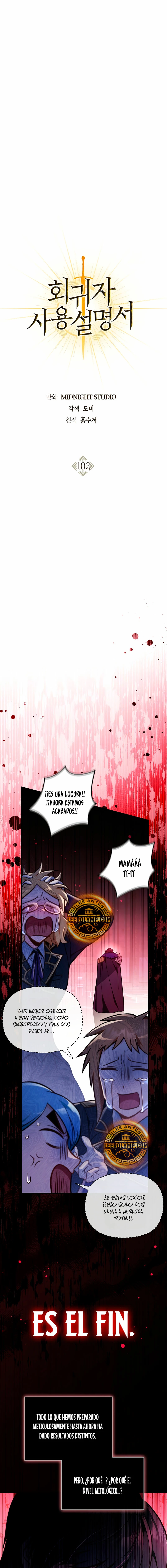 Manual de instrucciones del Reencarnado Capitulo 102 página 9