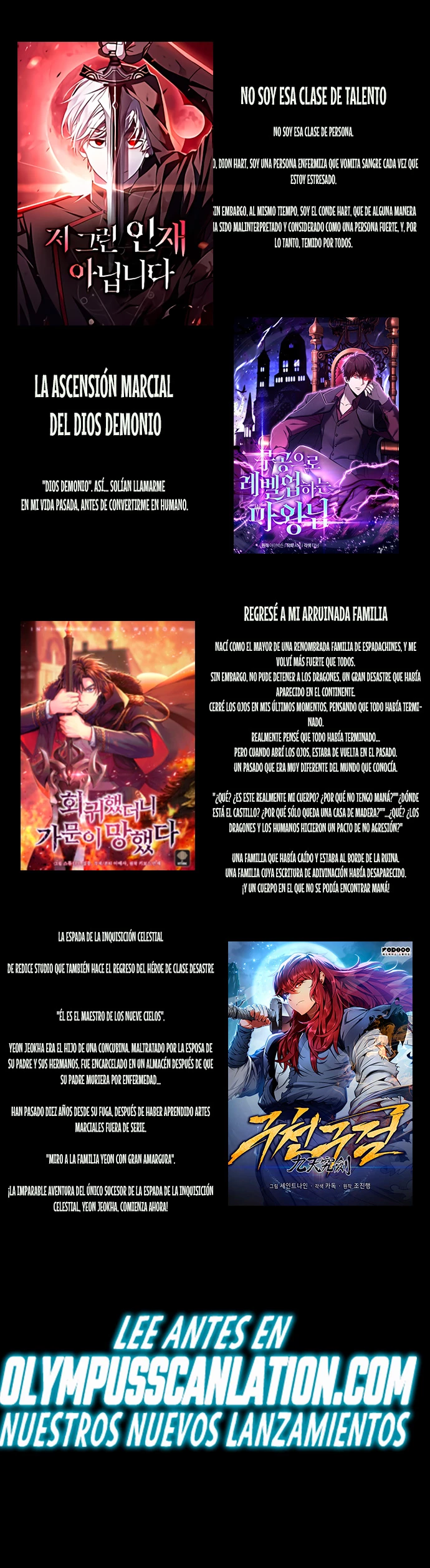Manual de instrucciones del Reencarnado Capitulo 70.15 página 3