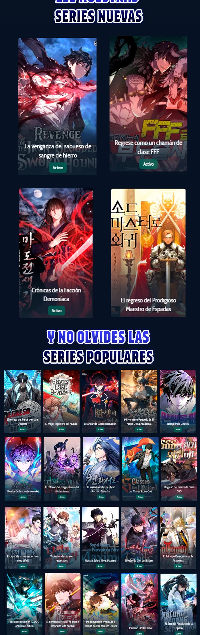 Manual de instrucciones del Reencarnado Capitulo 82.05 página 2