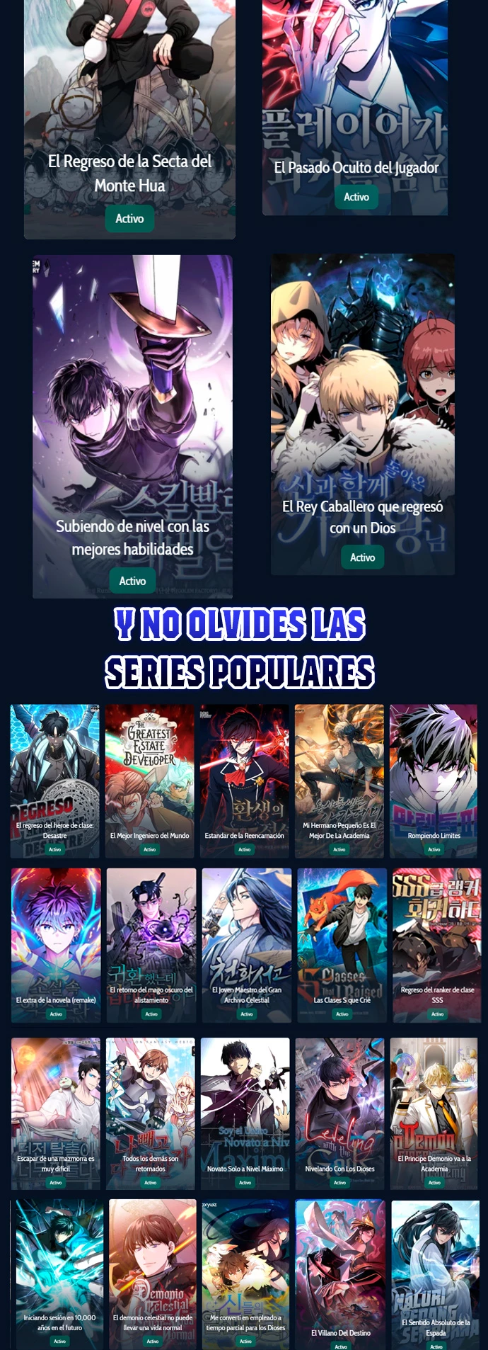 Manual de instrucciones del Reencarnado Capitulo 85.05 página 2