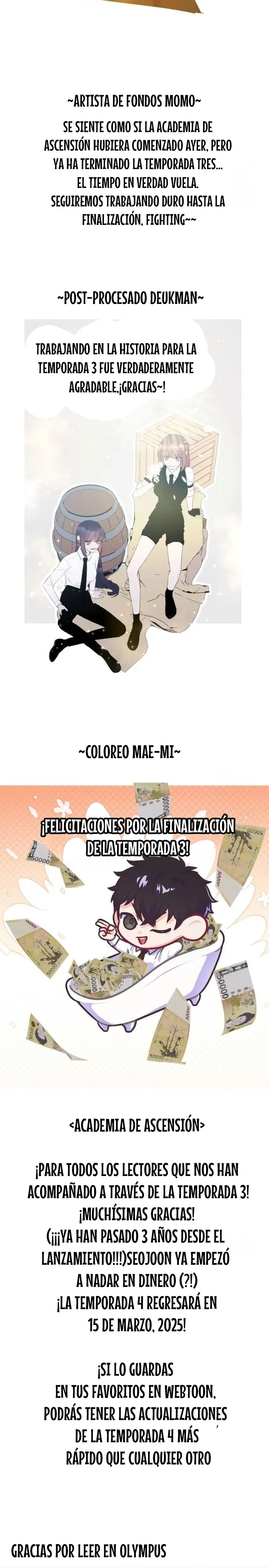 Academia de la Ascensión Capitulo 148 página 37
