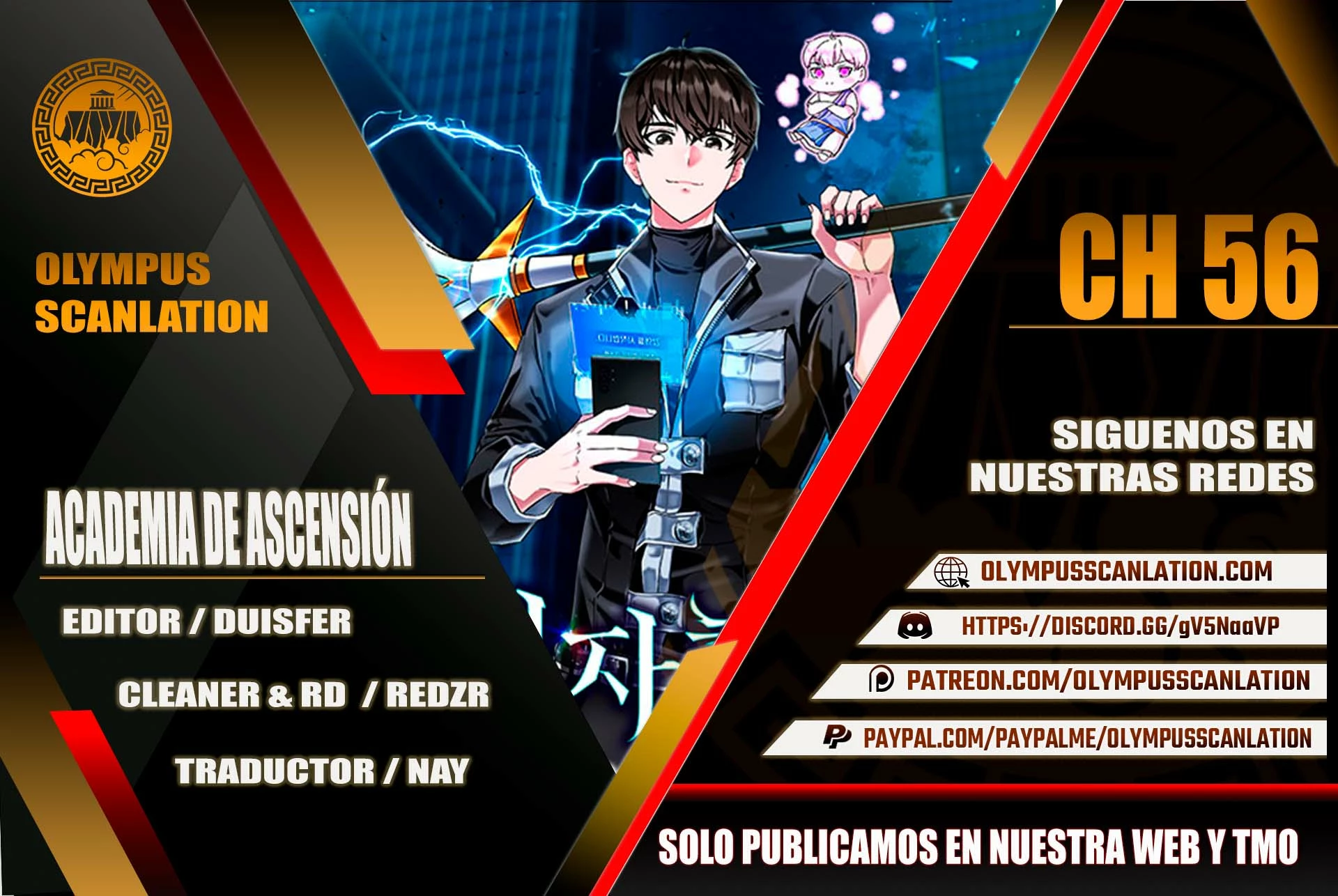 Academia de la Ascensión Capitulo 56 página 65