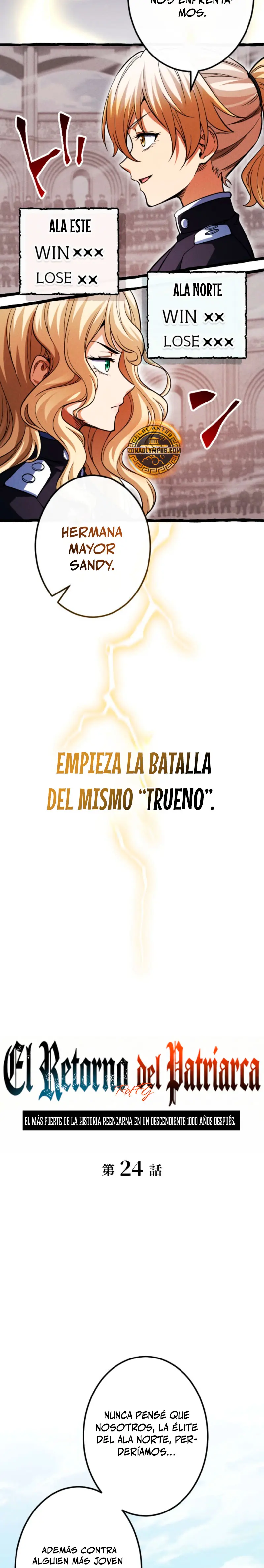 El Retorno del Patriarca Mil Años Después Capitulo 24 página 3