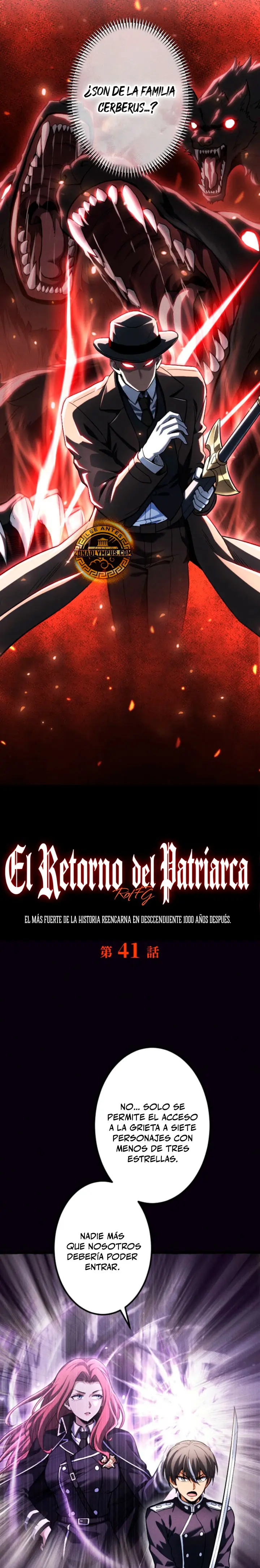 El Retorno del Patriarca Mil Años Después Capitulo 41 página 3