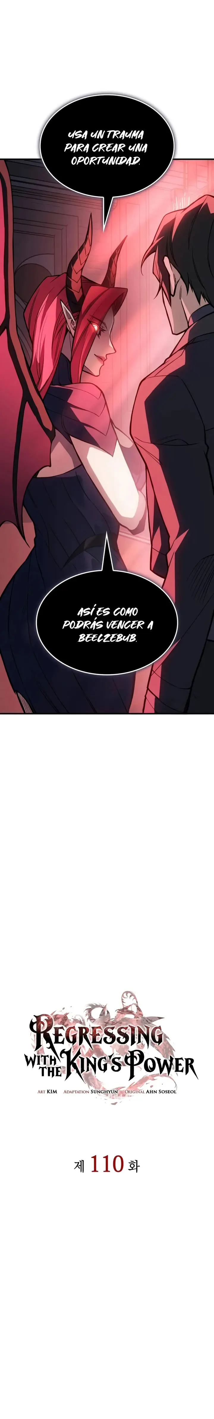 Regresé con el poder del Rey Capitulo 110 página 10