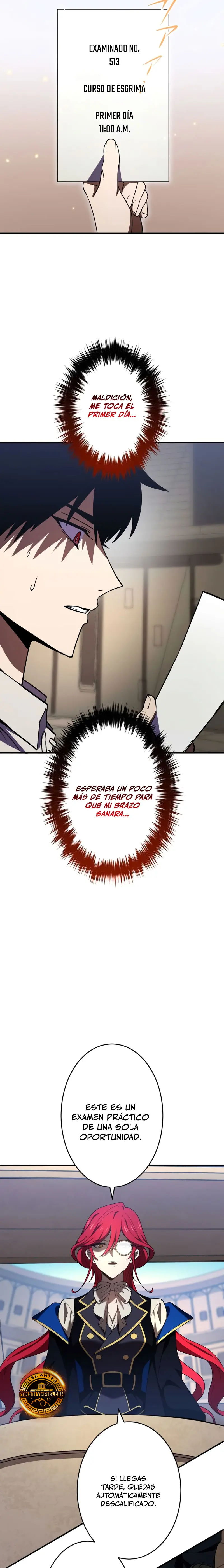 El Regreso del Espadachín Oscuro Capitulo 8 página 10