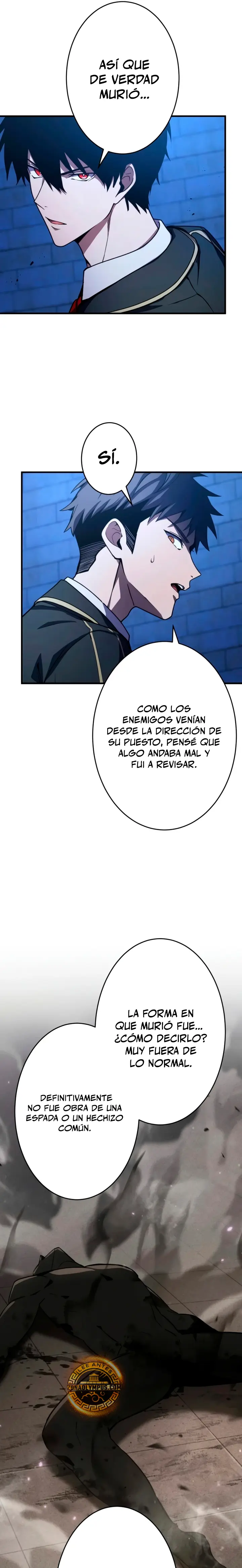 El Regreso del Espadachín Oscuro Capitulo 58 página 14