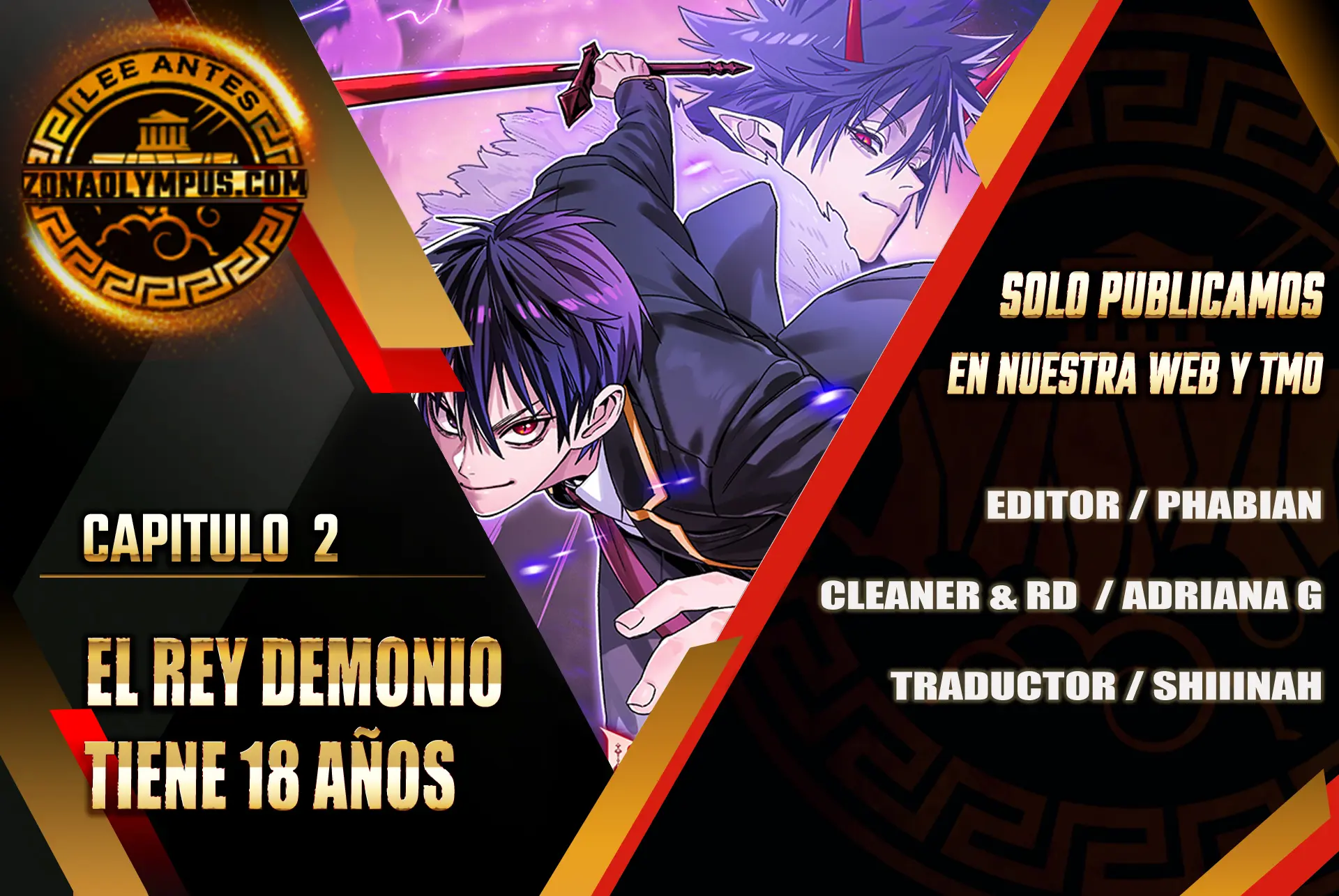 El Rey demonio tiene 18 años Capitulo 2 página 2