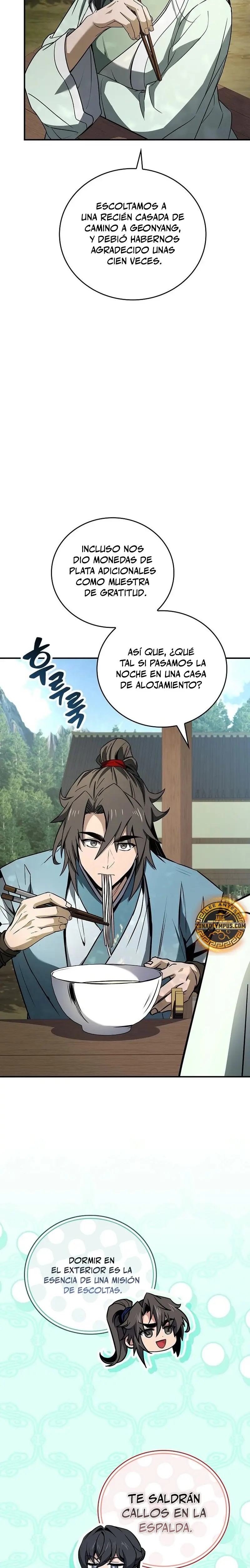 El Guerrero Escolta Reencarnado Capitulo 100 página 11