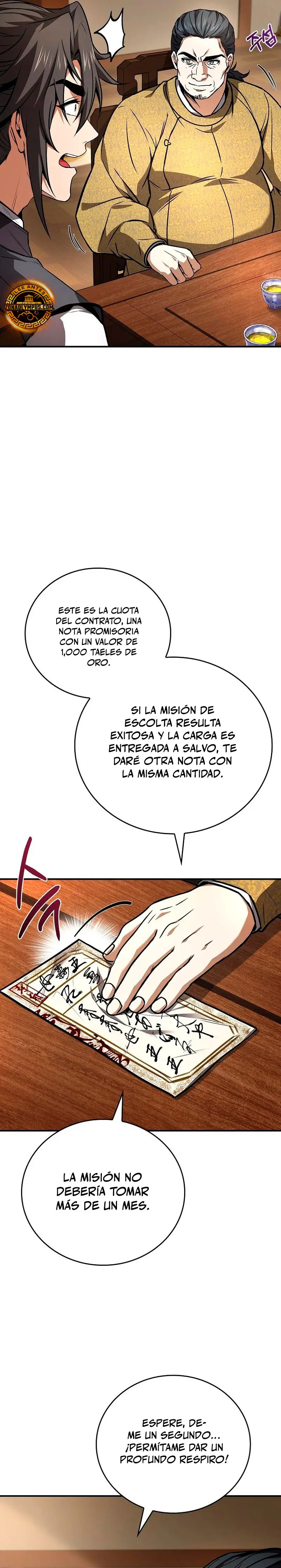 El Guerrero Escolta Reencarnado Capitulo 101 página 14