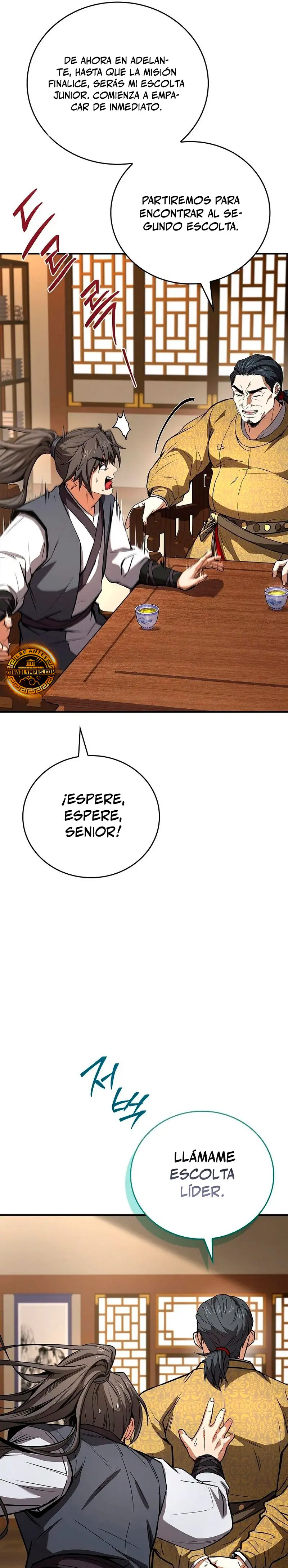 El Guerrero Escolta Reencarnado Capitulo 101 página 20