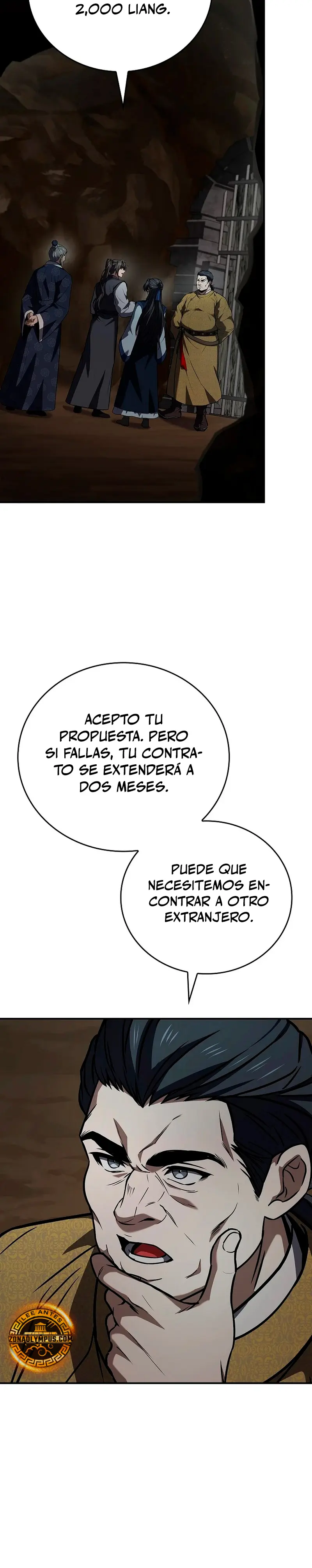 El Guerrero Escolta Reencarnado Capitulo 102 página 34