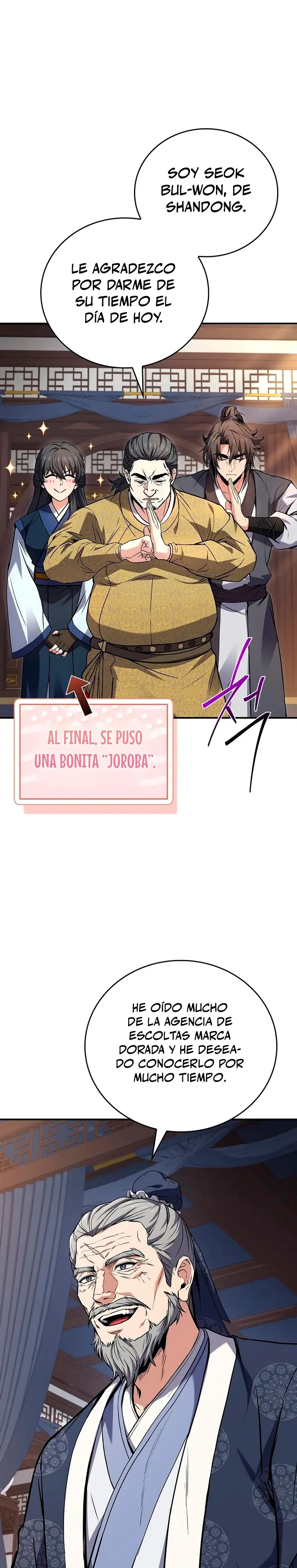 El Guerrero Escolta Reencarnado Capitulo 102 página 9