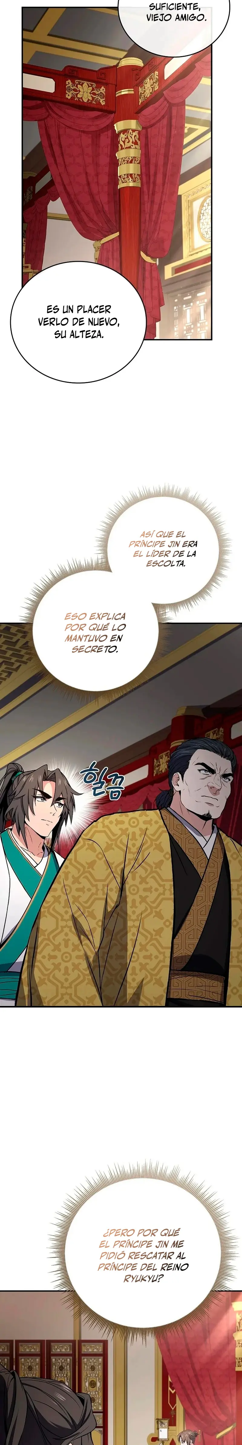El Guerrero Escolta Reencarnado Capitulo 107 página 28