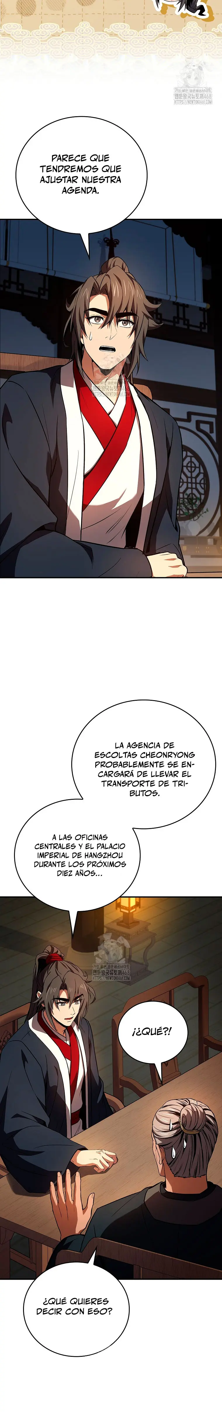 El Guerrero Escolta Reencarnado Capitulo 109 página 16