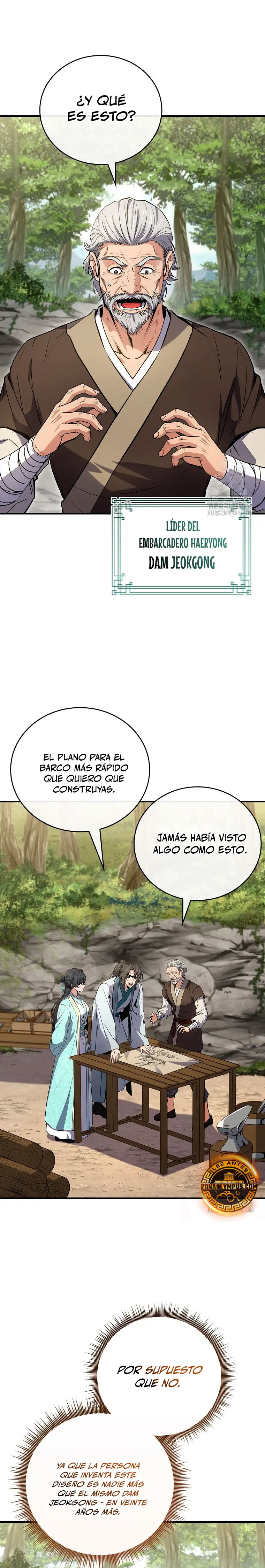 El Guerrero Escolta Reencarnado Capitulo 110 página 8