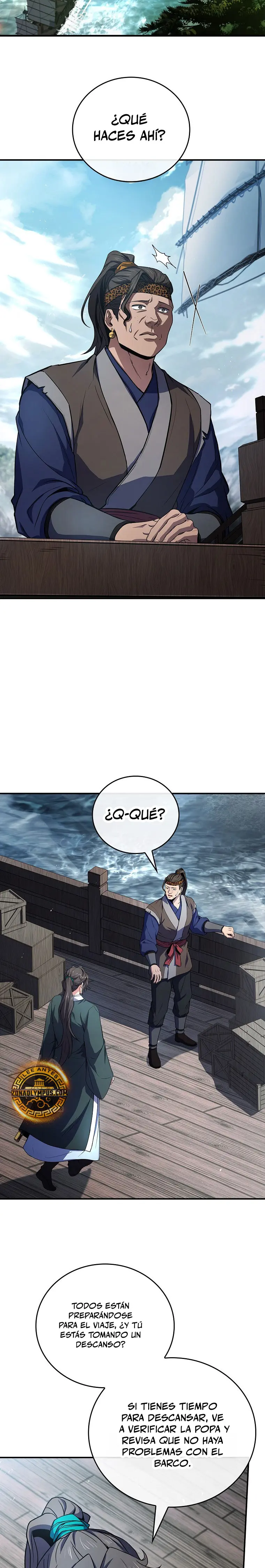 El Guerrero Escolta Reencarnado Capitulo 112 página 19