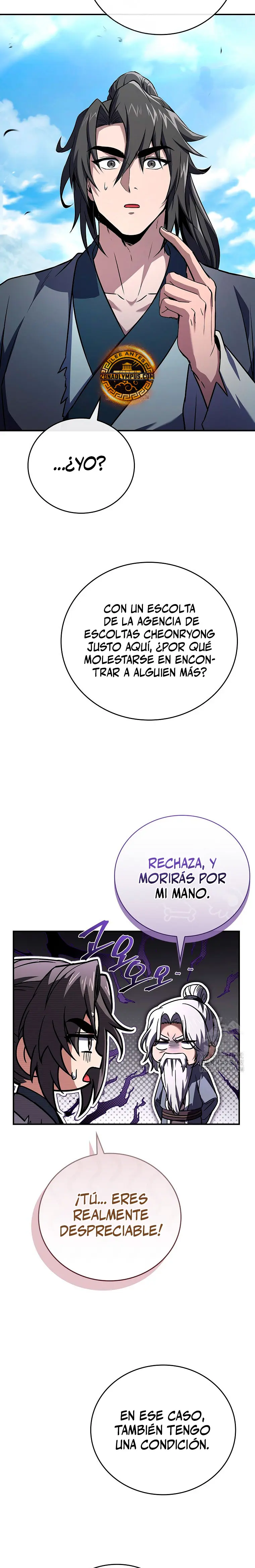El Guerrero Escolta Reencarnado Capitulo 118 página 23