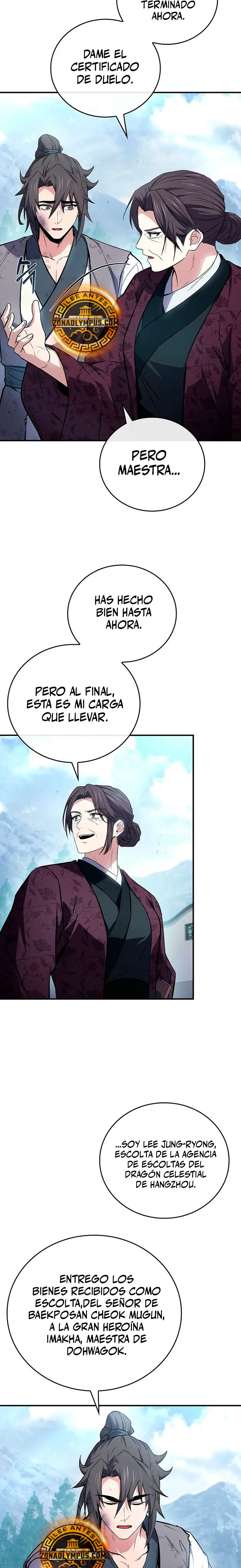 El Guerrero Escolta Reencarnado Capitulo 120 página 18