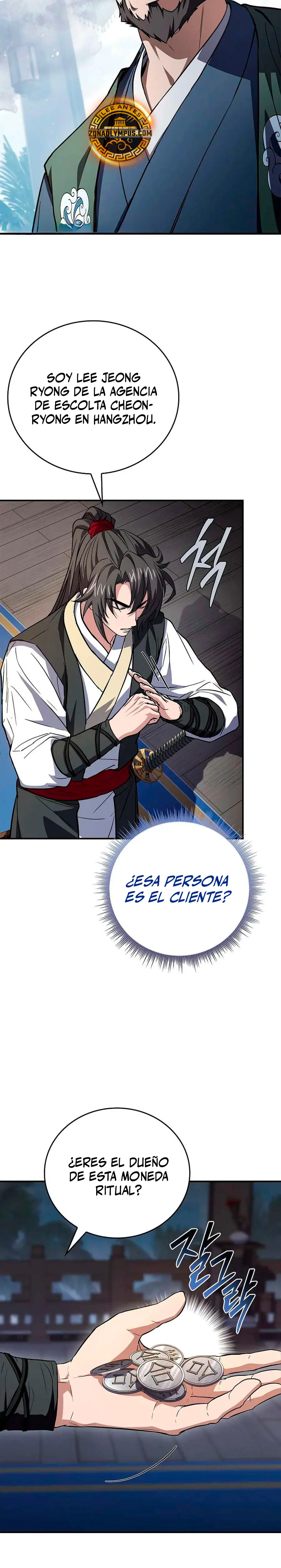El Guerrero Escolta Reencarnado Capitulo 124 página 35