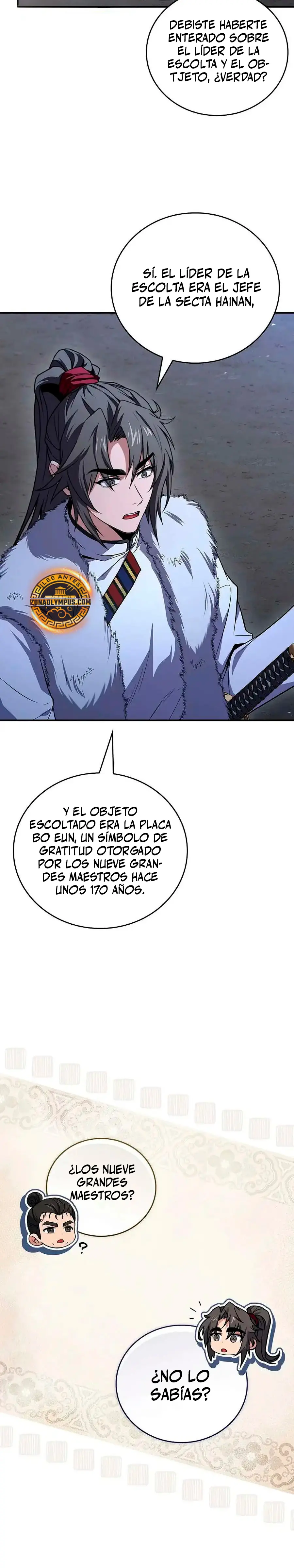 El Guerrero Escolta Reencarnado Capitulo 127 página 20