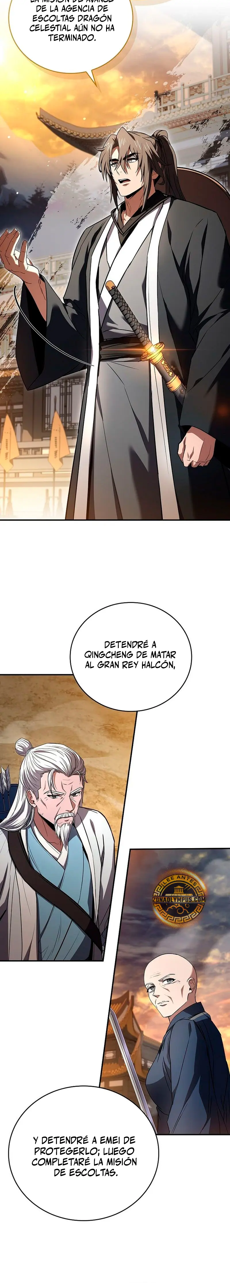 El Guerrero Escolta Reencarnado Capitulo 129 página 10