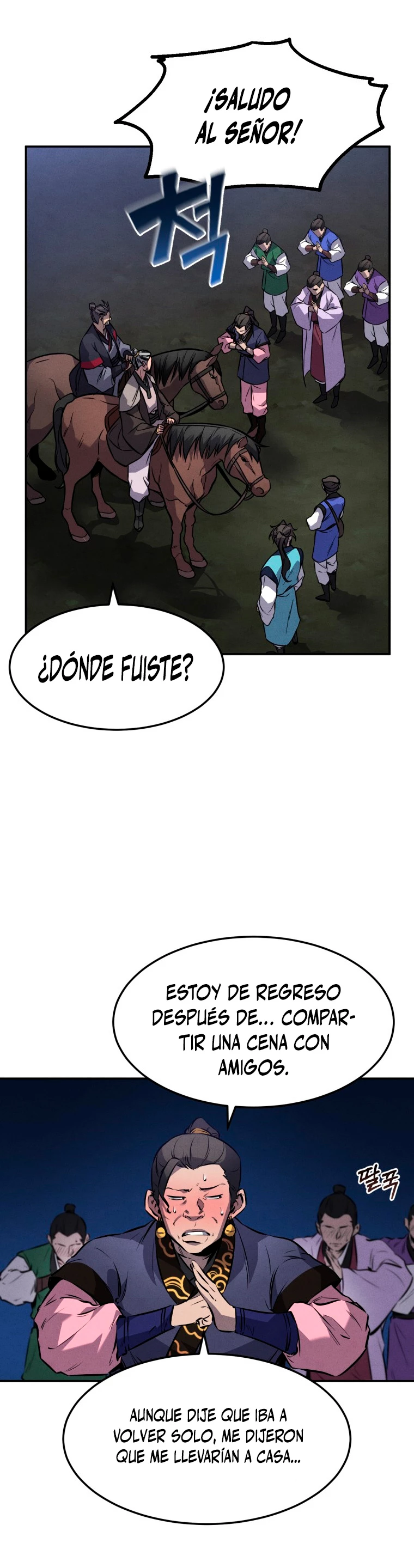 El Guerrero Escolta Reencarnado Capitulo 13 página 14