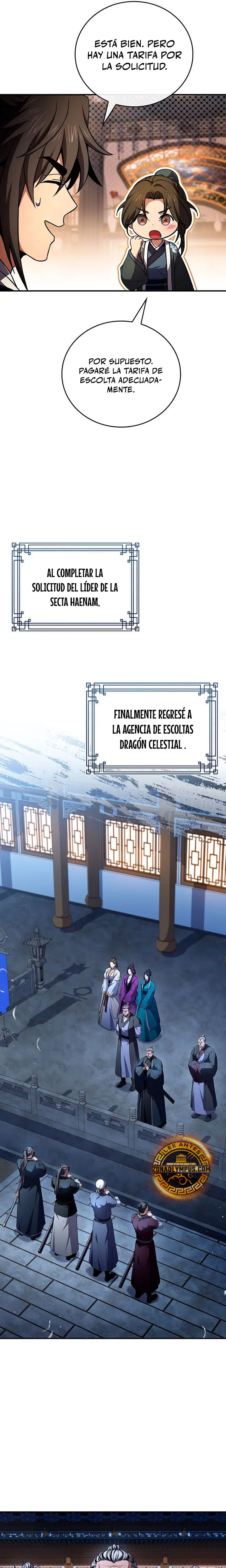 El Guerrero Escolta Reencarnado Capitulo 136 página 19