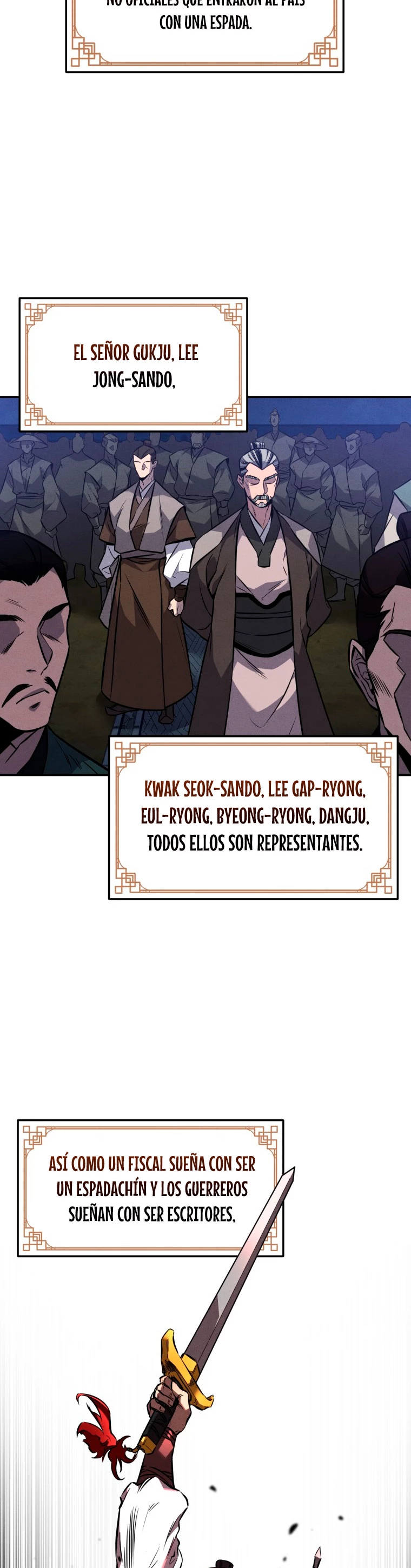 El Guerrero Escolta Reencarnado Capitulo 15 página 35
