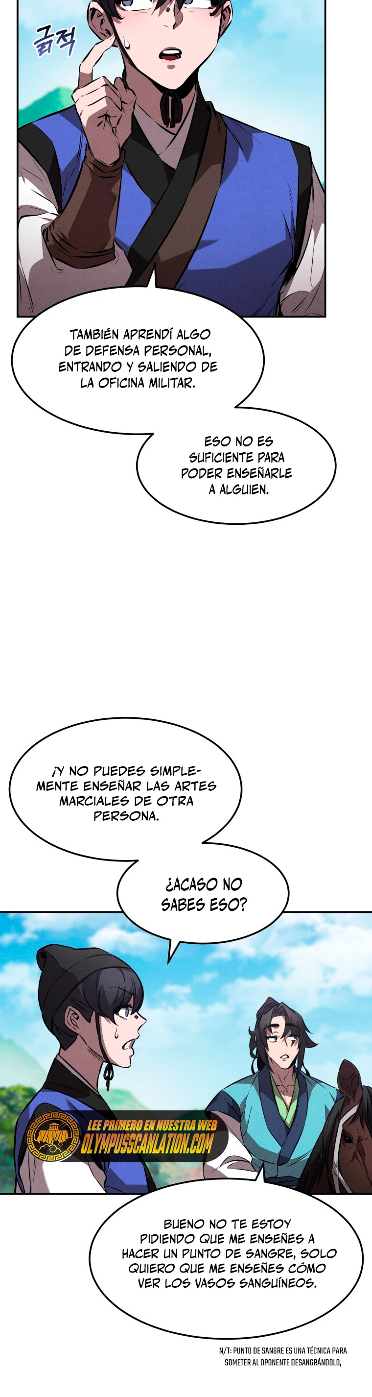 El Guerrero Escolta Reencarnado Capitulo 18 página 16