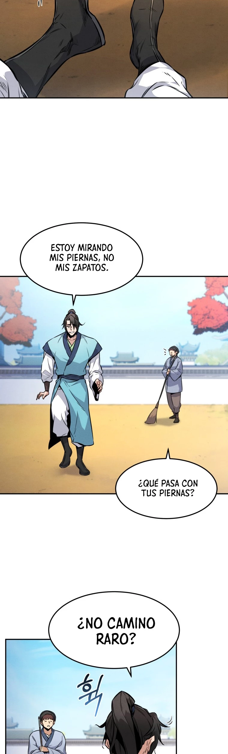 El Guerrero Escolta Reencarnado Capitulo 3 página 21