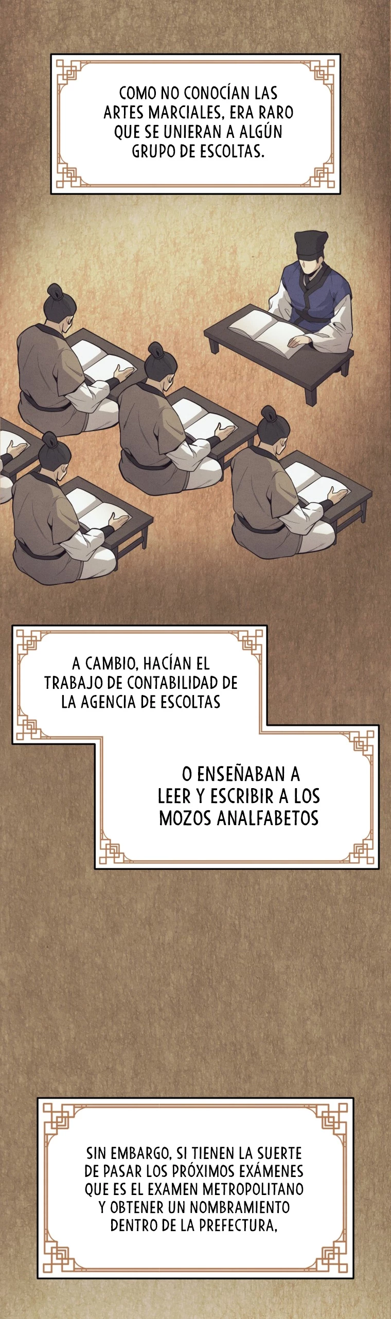 El Guerrero Escolta Reencarnado Capitulo 3 página 36