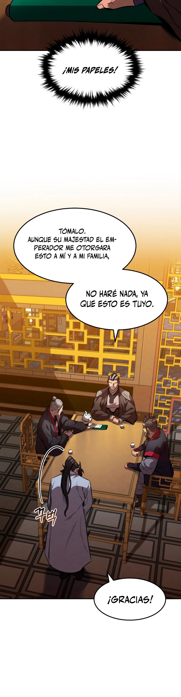 El Guerrero Escolta Reencarnado Capitulo 35 página 8