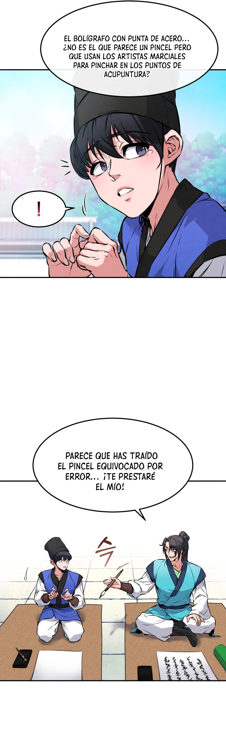 El Guerrero Escolta Reencarnado Capitulo 4 página 8