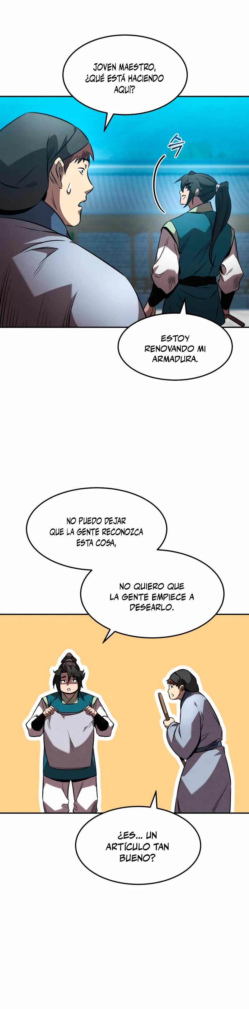El Guerrero Escolta Reencarnado Capitulo 46 página 20