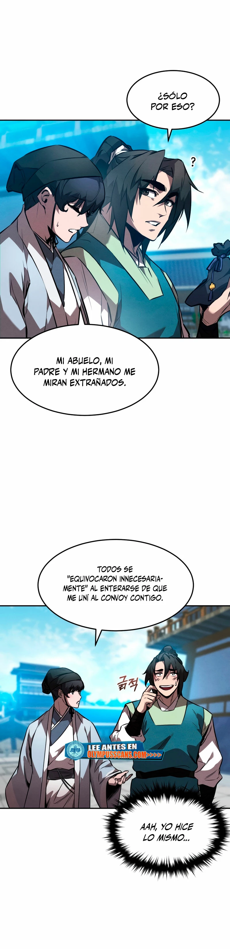 El Guerrero Escolta Reencarnado Capitulo 46 página 34