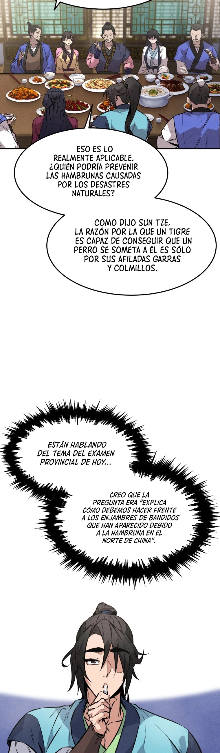 El Guerrero Escolta Reencarnado Capitulo 5 página 38
