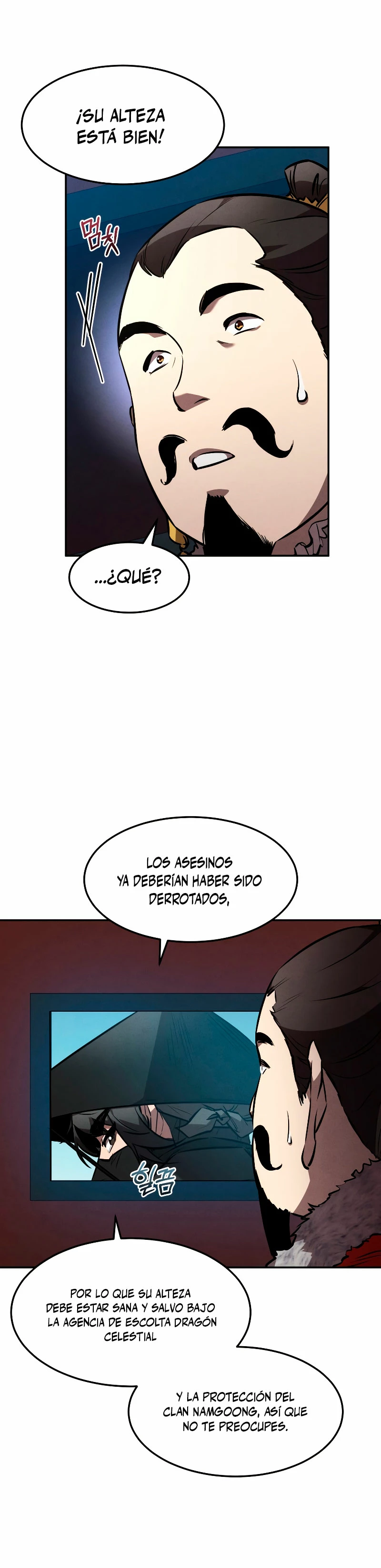 El Guerrero Escolta Reencarnado Capitulo 51 página 9