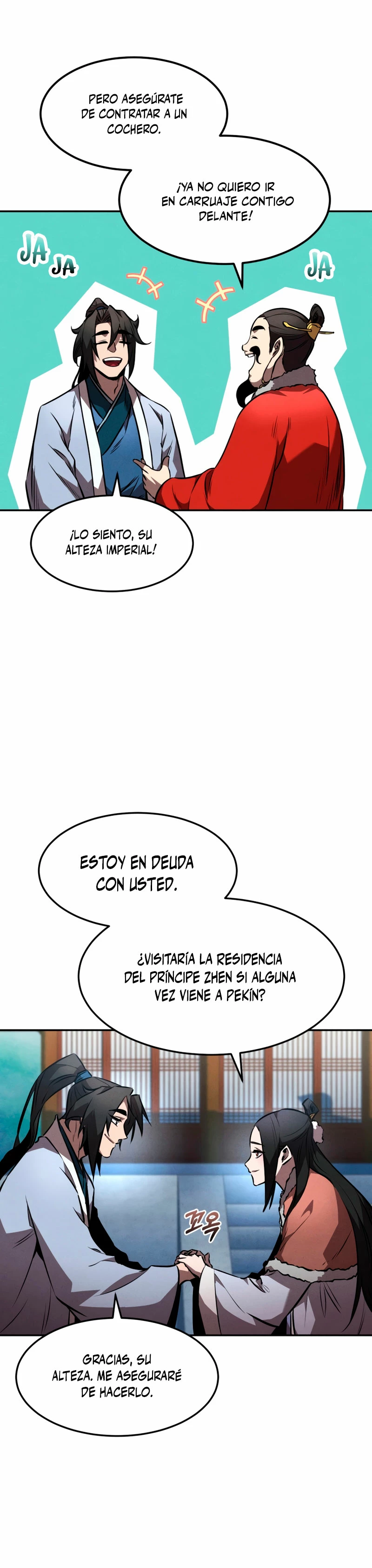 El Guerrero Escolta Reencarnado Capitulo 53 página 15