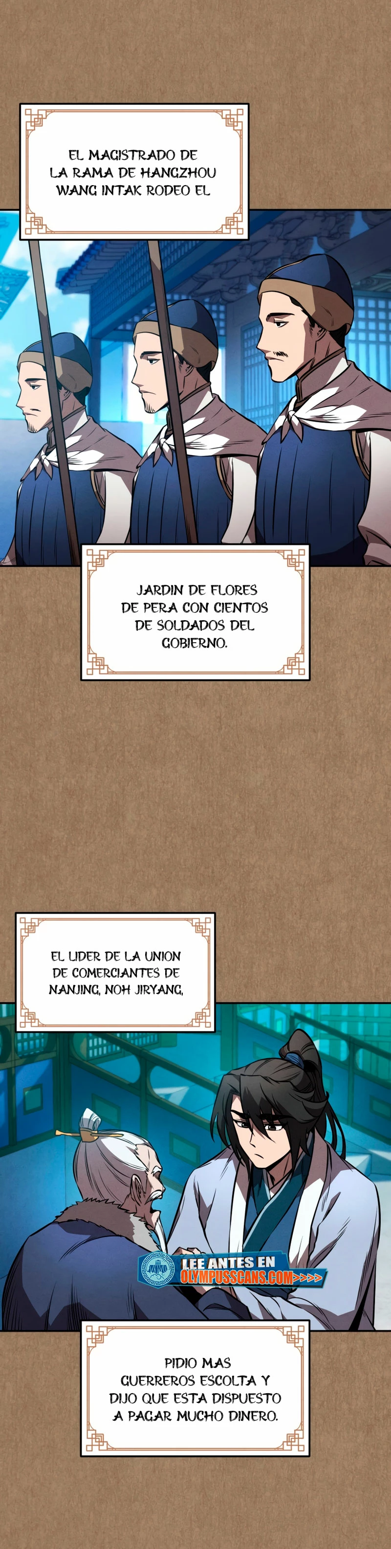 El Guerrero Escolta Reencarnado Capitulo 53 página 3
