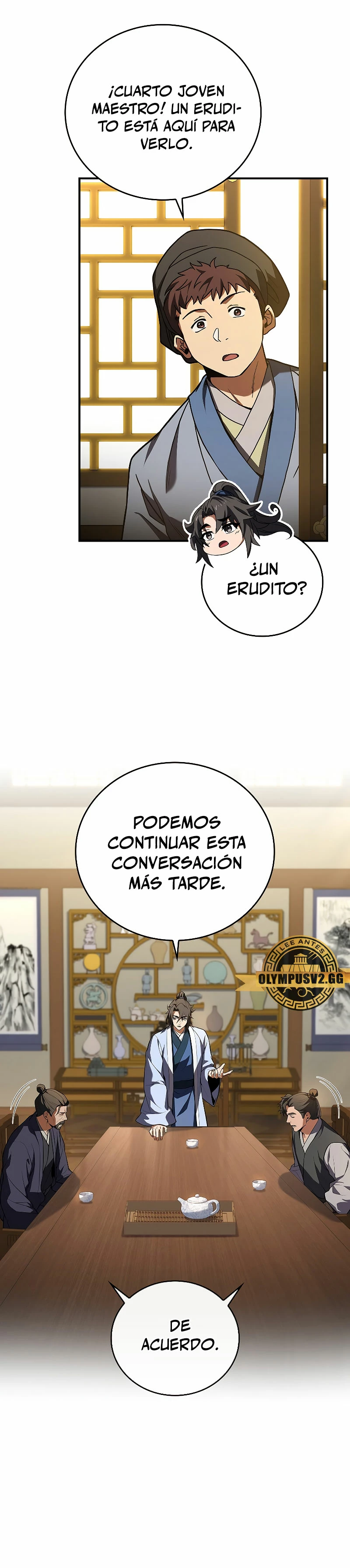 El Guerrero Escolta Reencarnado Capitulo 55 página 10
