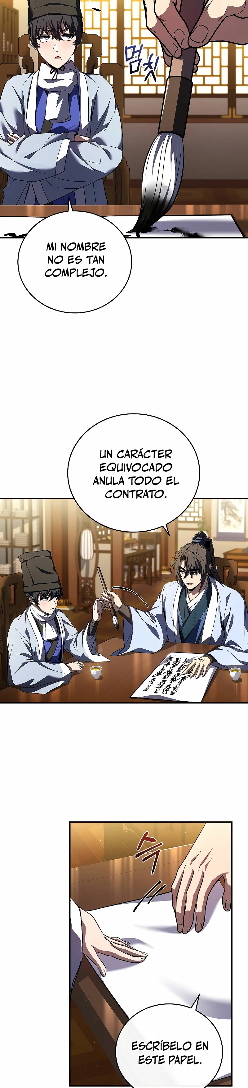 El Guerrero Escolta Reencarnado Capitulo 55 página 27