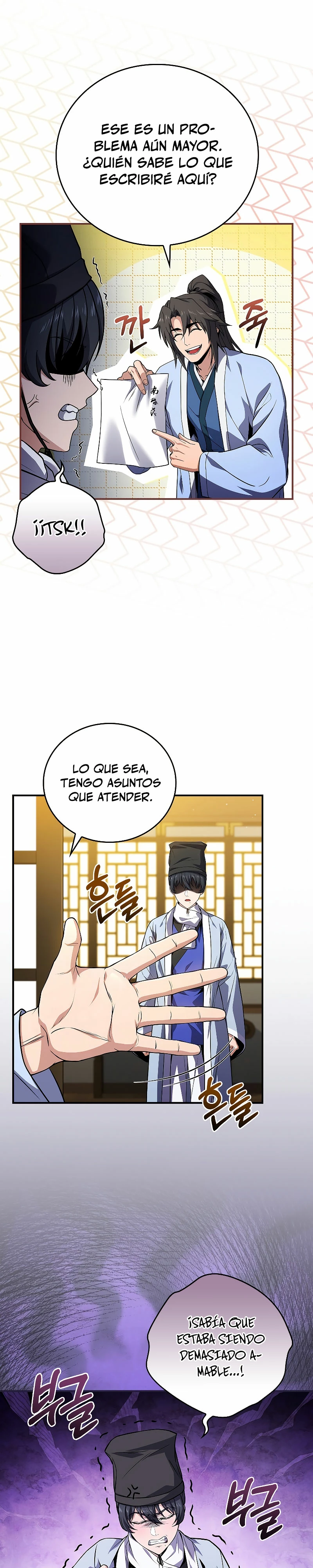 El Guerrero Escolta Reencarnado Capitulo 55 página 36