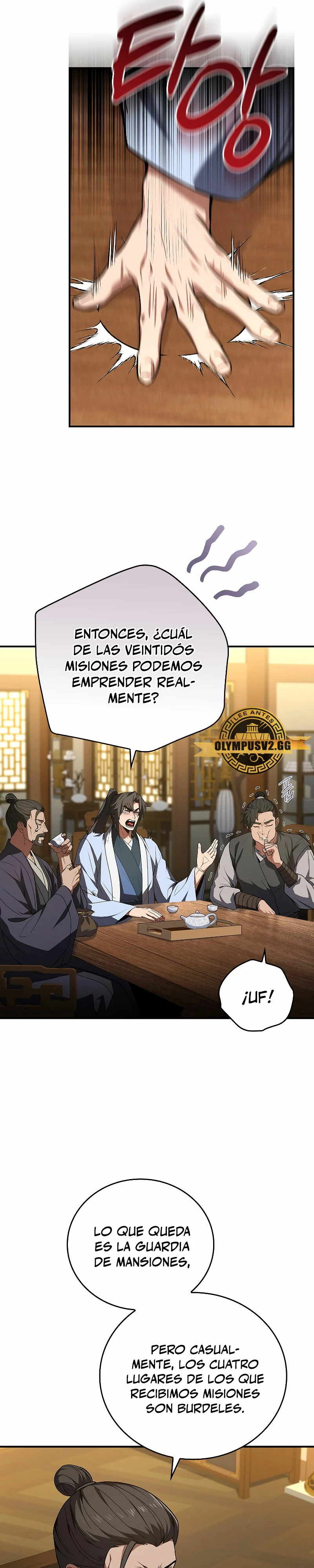 El Guerrero Escolta Reencarnado Capitulo 55 página 8