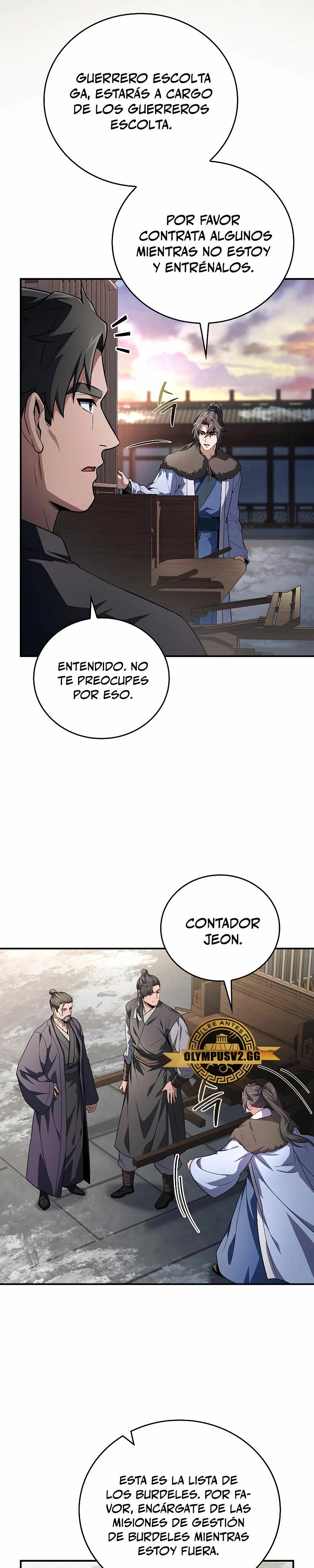 El Guerrero Escolta Reencarnado Capitulo 56 página 38