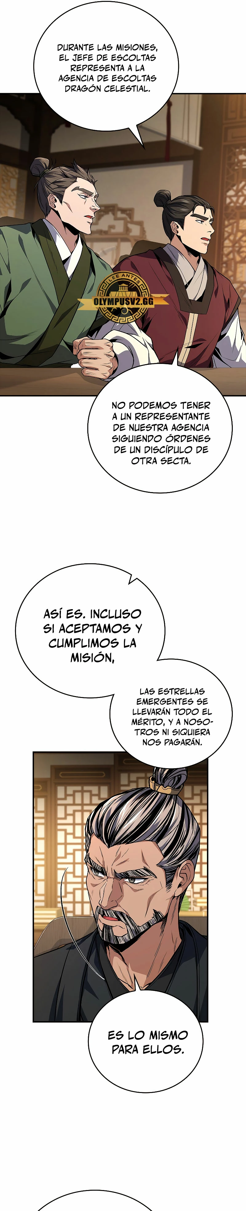 El Guerrero Escolta Reencarnado Capitulo 56 página 8