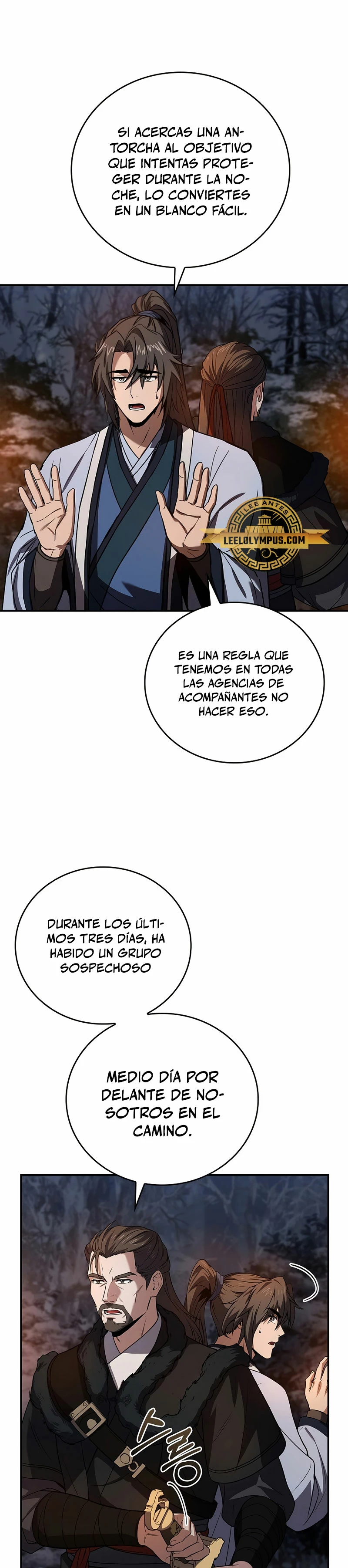 El Guerrero Escolta Reencarnado Capitulo 65 página 20