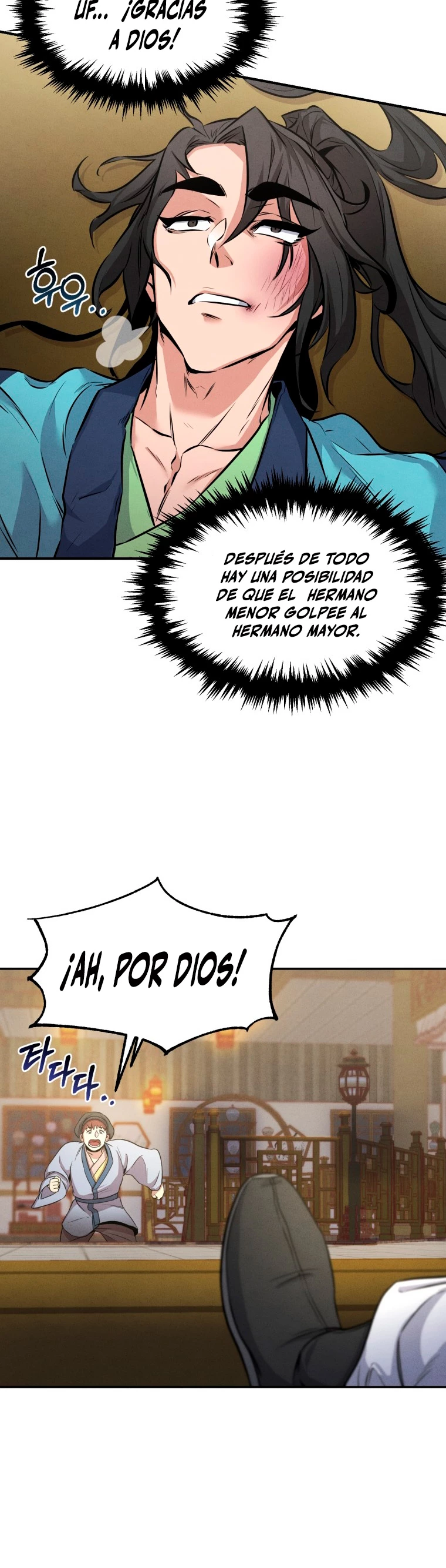 El Guerrero Escolta Reencarnado Capitulo 7 página 37