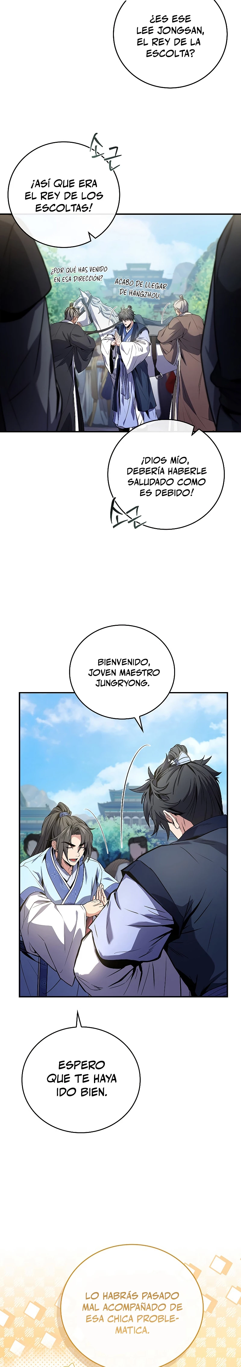 El Guerrero Escolta Reencarnado Capitulo 72 página 10